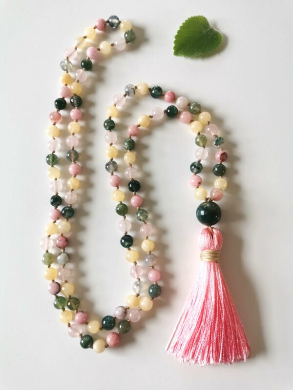 Shining Lightness, unique Mala Chain