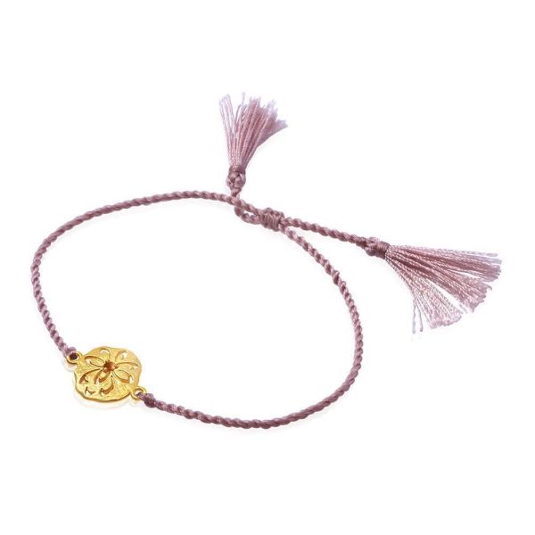 Lotus bracelet from Ananda Soul at byTrampenau