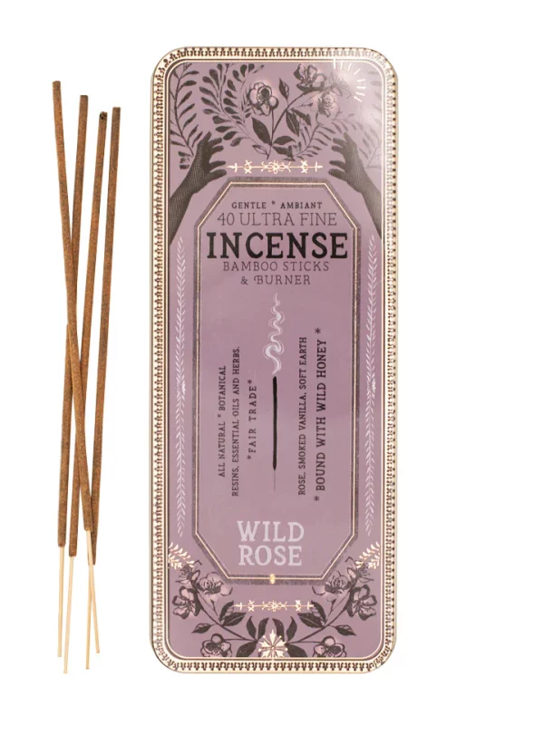 Wild Rose naturlig og fairtrade røgelse