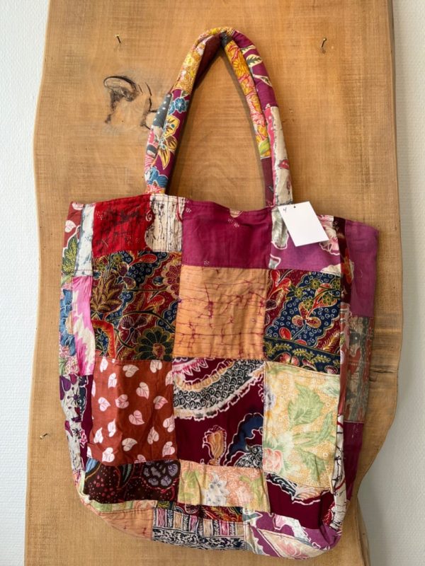 Patchwork taske fra Bali