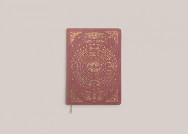 A6 Coral Rose notebook from Magic of I at byTrampenau